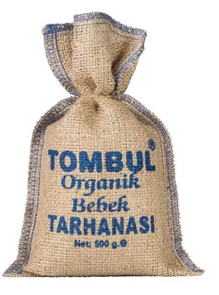 Tombul Organik Tarhana (Bebek ve Çocuklar İçin, 7 Ay+, Ev Yapımı, Bez